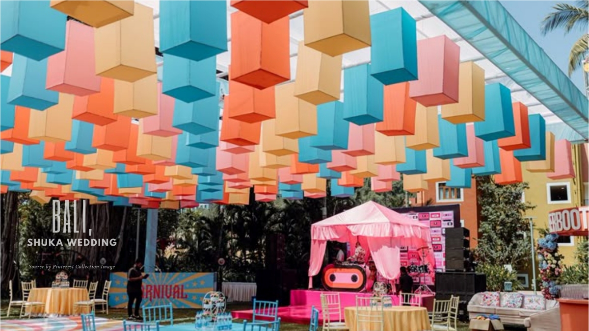 Colour pallate wedding theme sample photos