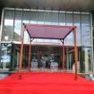Pergola at Sofitel used during mandvo for fire ceremony 