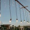 Light ball wedding decoration bali vintage florist