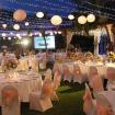 Lighting dinner reception