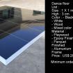 Dance floor black 