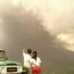 mount agung back ground photo 