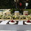 Flower Centerpiece Bridal Table