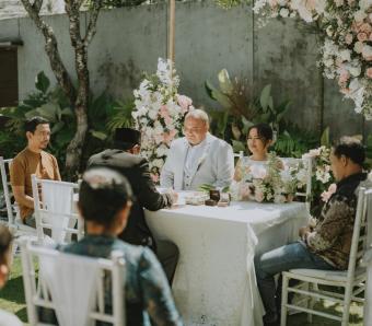 The Wedding of Luke & Ika at Villa Jerami Bali