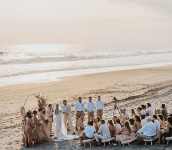 Bali Beach Glamping - Beach Wedding Venue