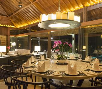 Sohamsa Estate Villa Hamsa Dining Area