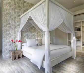 Villa pure bedroom