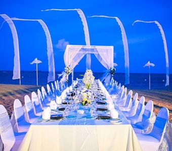 Grand Mirage Beach - Wedding Dinner