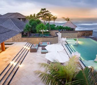 Villa Bayu Gita Beachfront Pool and Deck Sanur