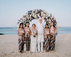beach wedding bali