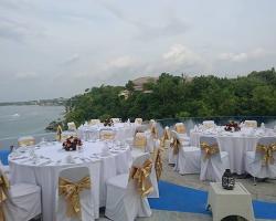 Blue heaven dinner reception 