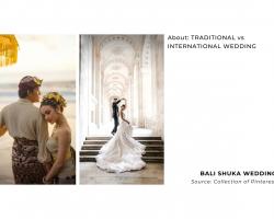 Traditional and international wedding differences