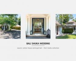 The Cotton House Seminyak Bali Wedding Venue