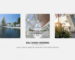 Infinity Chapel by Conrad Bali Wedding Venue