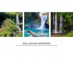 Waterfall Wedding Venue in Bali