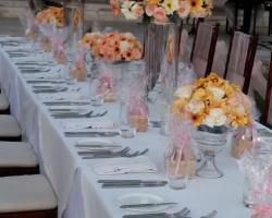 Long Table Flower Centerpiece