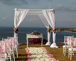Simple Wedding Pergola