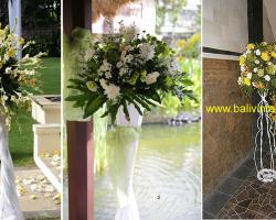 Bali Shuka Wedding - Standing Flower Option