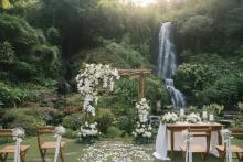Waterfall Wedding Venue in Bali