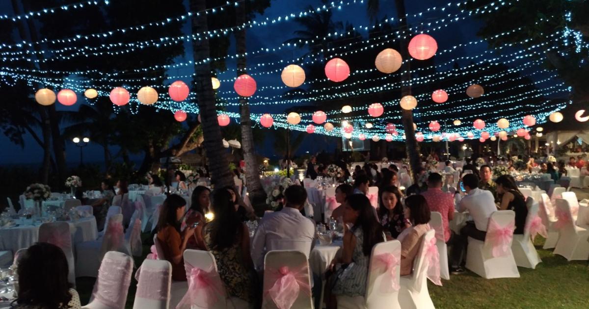List bali wedding reception package