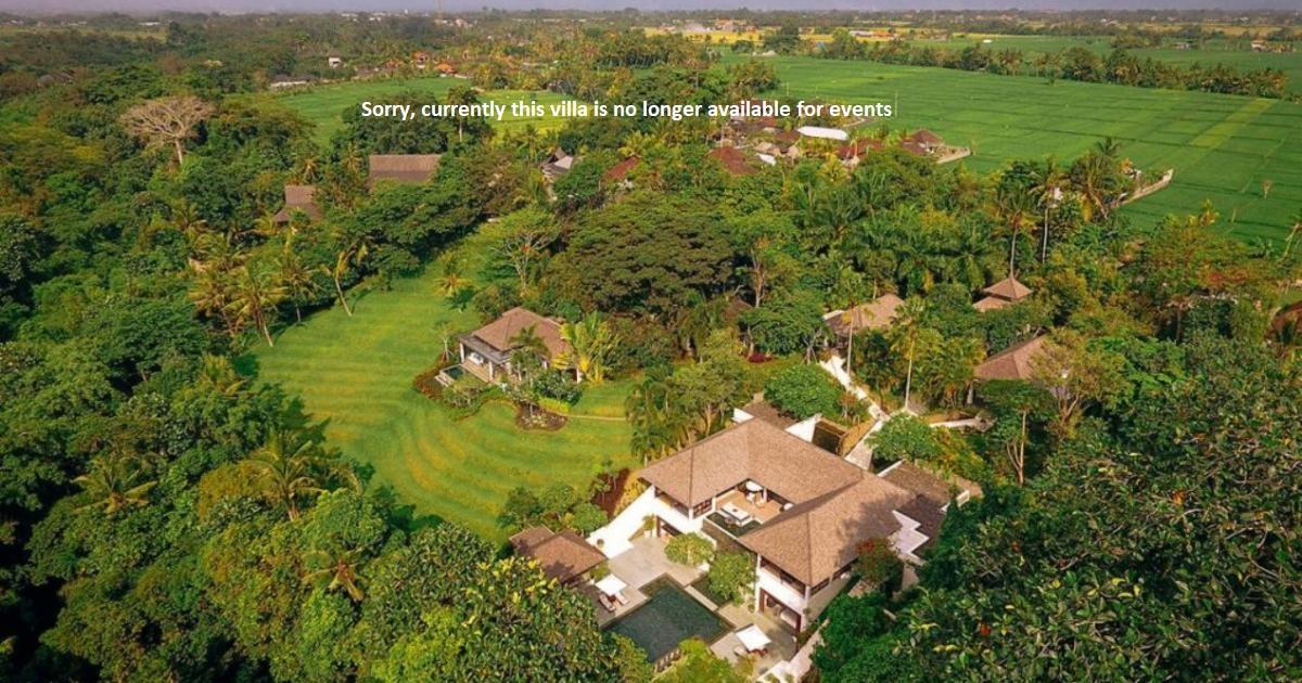 The Arsana Estate Wedding Venue