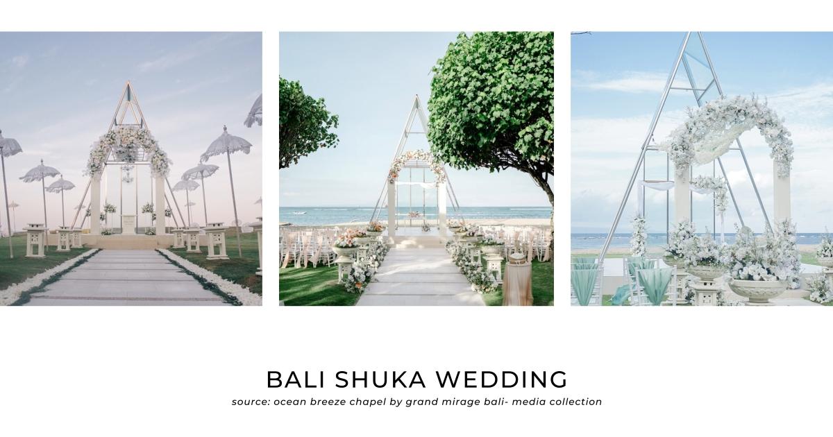 Ocean Breeze Chapel Venue by Grand Mirage Bali Wedding