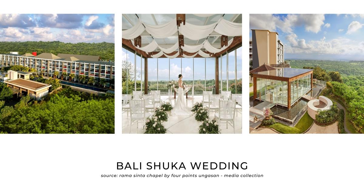 Rama Shinta Chapel at Four Points by Sheraton Ungasan Bali Wedding