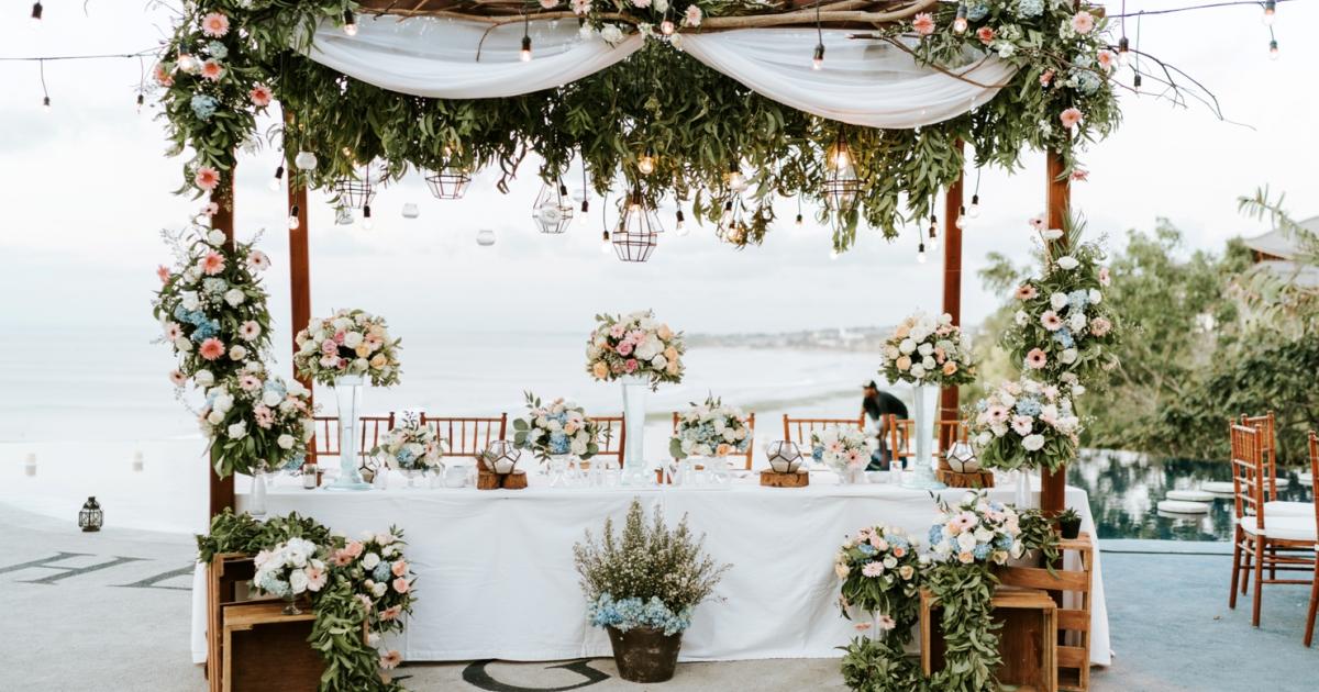Bali villa wedding 