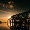 Le Meridien Bali Jimbaran sunset wedding chapel