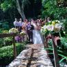 water fall wedding 