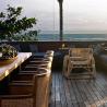 Arnalaya Beach House Villa Pool Bale Dining Table Wedding Dinner