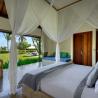 Villa Shalimar Makanda bedroom three with garden view