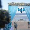 courtyard by Marriott -wedding pergola 
