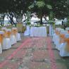 Jayakarta wedding set up sea view 