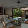 Seseh Beach Villa II Living Area and Bar