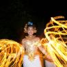 ladies fire dancer